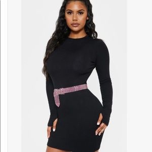 PrettyLittleThing body con dress